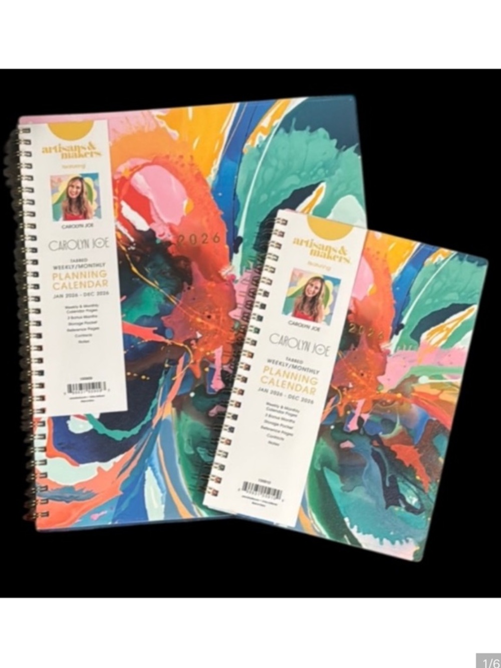 New lot of 2 Blue Sky 2026 weekly Monthly planning agendas calendars